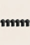 Girl's 6-pack school uniform t-shirt set, combed cotton with lycra, 100% cotton - 2