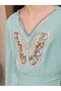 Rochie, verde - 11 ani - 6