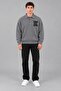Printed Buttoned Oversize Winter Sweater Dp 16622_10068 - 4