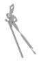 Practical manual can and jar opener - handheld - 3