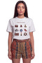 Women's Turkish Girl Wishlist Istanbul and Turkish Culture Themed Printed Relaxed Fit T-Shirt White - 5