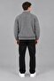 Printed Buttoned Oversize Winter Sweater Dp 16622_10068 - 5
