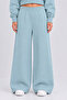 Girl's Oversize Sweatshirt Wide Leg Sweatpants Set 2-Piece Winter Sports Set - 4