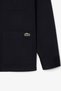 Men's Relaxed Fit Jacket Relaxed Cut Ornanic Cotton Velvet Buttoned Men's Jacket Navy Blue - 5