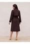 CONTRAST LINING NOTCH COLLAR TRENCH - 3