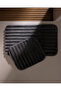 Elvane 2-Piece Bath Mat - Anthracite - 2