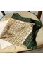 Foulard Bandana Women's 50X50 Square Scarf Rayon Italian Stitched Neck Scarf Hair Bandana - 2