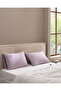 Eviane 2-Pack 100% Cotton Embroidered Pillowcases - Lilac