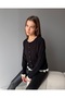 Lace Detailed Buttoned Cardigan - 3