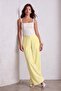 Zippered Wide Leg Trousers - 4