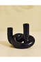 Black Duo Taper Candle Holder - 2