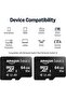 microSDXC Memory Card with Full Size 64 GB (2pack), Black - 3