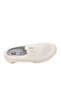 White Anorak Knitted Memory Foam Comfortable Sole Closed Front Women's Sabo Slippers Nina - 4