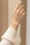 Steel Heart Detailed Chain Bracelet - Stainless Steel Women's Bracelet - 2