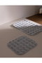 Sovelle 2-Piece Bath Mat - Gray - 3
