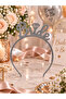 Bride Silver Mica Crown – Diamond Detailed Bride to Be Bridal Crown Bachelorette Party Accessory - 2