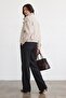 Shoulder epaulet stand collar stamp bomber jacket - 4