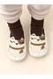 Çarık Socks Non-Slip Leather Sole Baby & Kids Booties