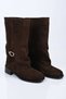 Laceless, Zipperless Genuine Leather Wide Toe Boots 340-5202 Women's Boots - 5