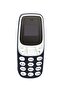 Portable Dual SIM Cards Voice Changer Blue/Silver