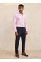 Regular Fit Dobby Textured Long Sleeves Shirt - 4