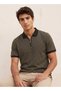 Smart Short Sleeves Geometric Print Polo T-shirt