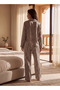LS CLASSIC COLLAR TOP LONG PANT SET - 3
