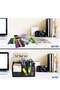 Pencil Holder for Desk, Metal Mesh Stationary Desktop Organizer, Strong Pen Holder Pencil Holder for School, Office and Home Desktop Accessories storage (Black) - 7