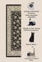 Sdt Mixed Patterned Modern Woven Base Decorative Carpet Sdtamor1528 - 5
