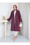 Women's Long Draped Belted Oversized Trench Coat - 5