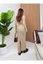 Women's Turtleneck Crop Knit Sweater Set - 4