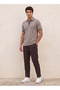 Smart Short Sleeves Striped Polo T-shirt - 3