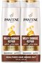 Pro-V Milky Damage Repair Shampoo helps repair damaged hair, fight split ends, deeply nourish smooth hair, Dual Pack