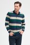 Men's Polo Neck Long Sleeve Sweatshirt - 8