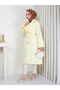Women's Long Draped Belted Oversized Trench Coat - 6
