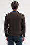 Men's Polo Neck Long Sleeve Sweatshirt - 6