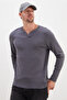Basic V-Neck Ribbed Bodysuit - 2