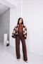 Diamond Patterned Buttoned Cardigan - 6