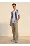 Basics Striped Polo T-shirt - 3