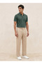 Basics Textured Polo T-shirt - 4