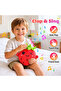 Interactive Strawberry Musical Plush Toy with Touch Sensors, Rhythmic Play, Multiple Sound Modes and Two-Player Interactive Music Activity for Kids - 3