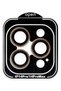 Joko Apple iPhone 14 Pro Max Compatible Pvd Metal Camera Lens - Orange