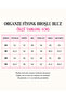 Plus Size Stylish Blouse with Detachable Bow Brooch Detail and Organza Flounce Sleeves. - 5