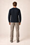 Bron Men's New Season Oversize Buttoned Sweatshirt Black - 4