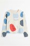 Boy's Hapy Together Combed Cotton Sweatshirt Gray - 2