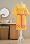 Neon Wave Kimono Bathrobe