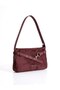 Women's Suede Multi-Compartment Stylish Large Size Hand and Shoulder Bag Size:32X17 cm Rc8022 - 2