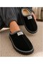 Women's Nubuck Material Lightweight Sole Comfortable Sound-Proofing Home Slippers - 3