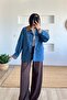 Original Model Premium Quality Blue Seasonal Coat - 7