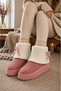 Knitwear Ankle Detail, Bow Decoration, Season Trend, Thick Sole Women's Boots - 3